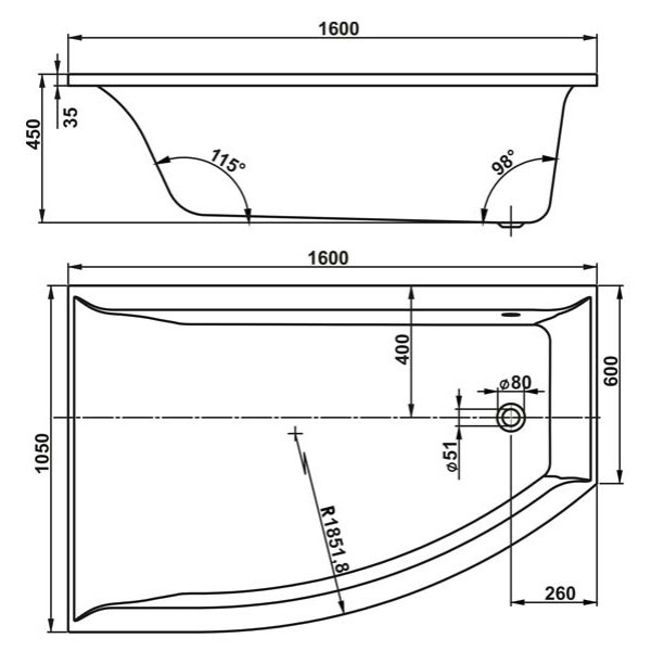 VERONELLA OFFSET ( VPBA160VEA3LX-04/NO )ліва